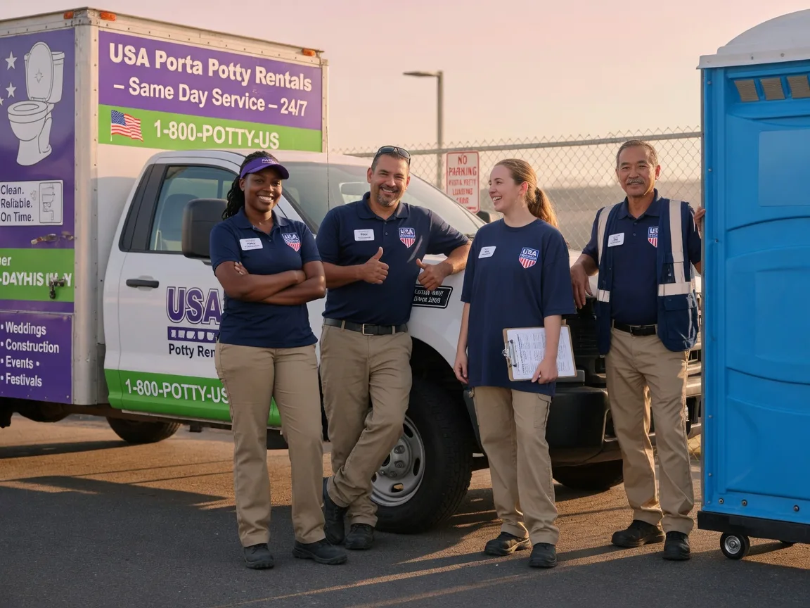 Porta Potty Rental company in Revere, MN